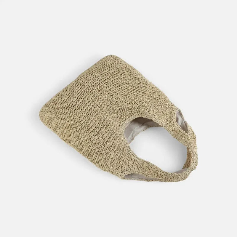 Inès | Straw Hobo Bag