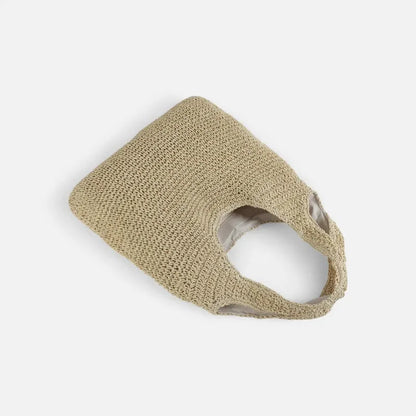 Inès | Straw Hobo Bag
