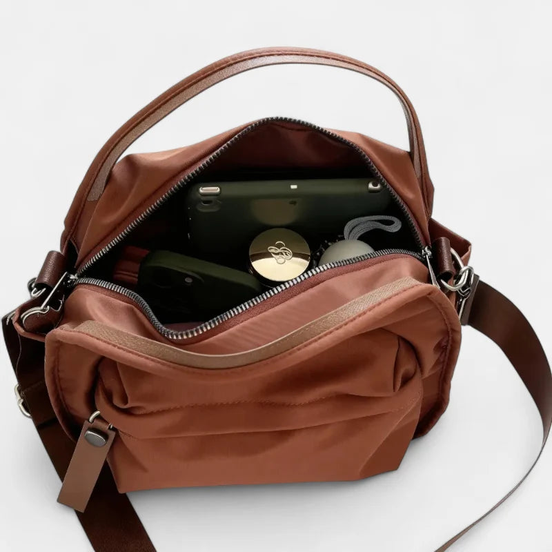 Léa | Lightweight Nylon Shoulder Bag