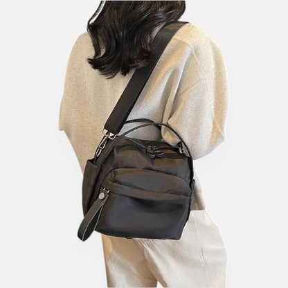 Léa | Lightweight Nylon Shoulder Bag