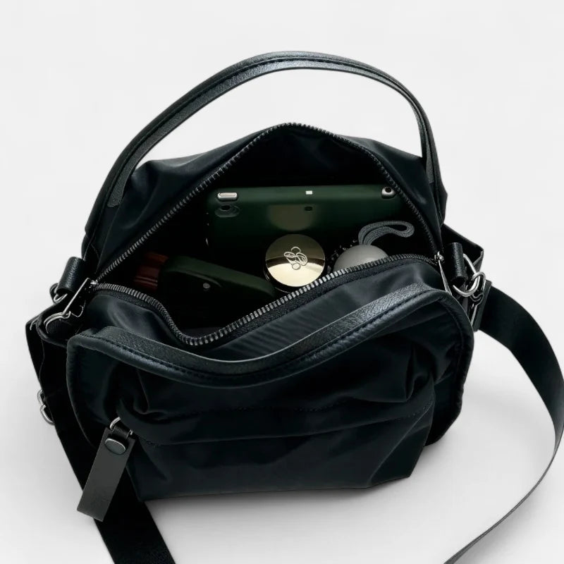 Léa | Lightweight Nylon Shoulder Bag