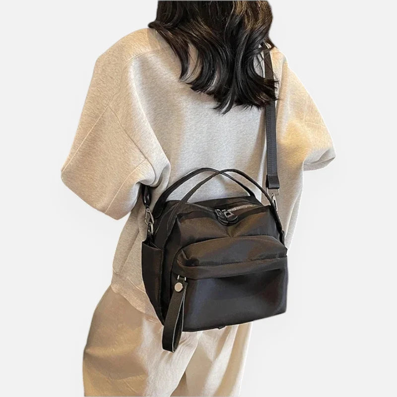 Léa | Lightweight Nylon Shoulder Bag