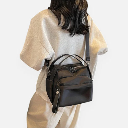 Léa | Lightweight Nylon Shoulder Bag