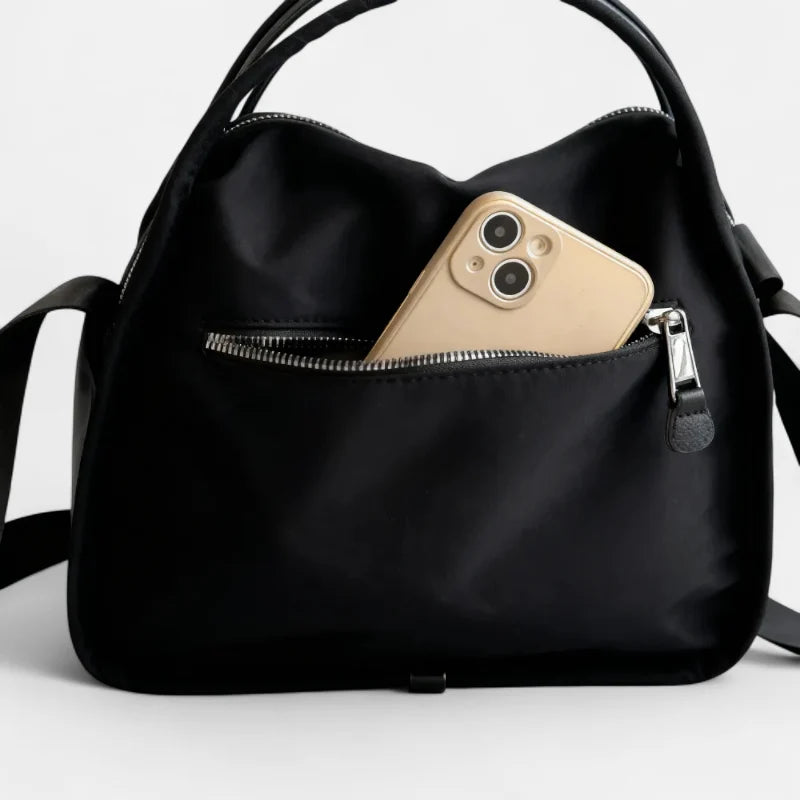 Léa | Lightweight Nylon Shoulder Bag