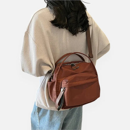 Léa | Lightweight Nylon Shoulder Bag