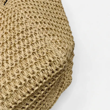 Léa | Large Woven Straw Tote
