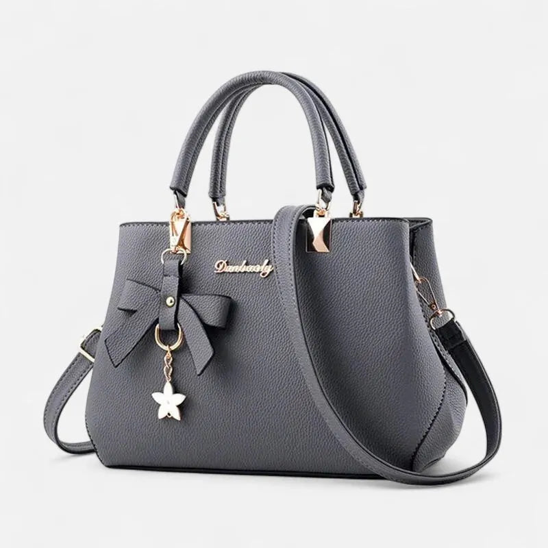 Léana | Small Bag with Bow & Flower Charm