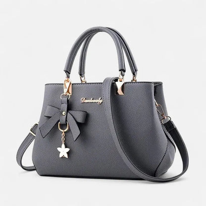 Léana | Small Bag with Bow & Flower Charm