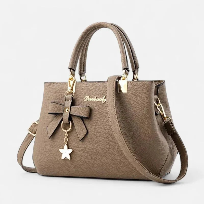 Léana | Small Bag with Bow & Flower Charm
