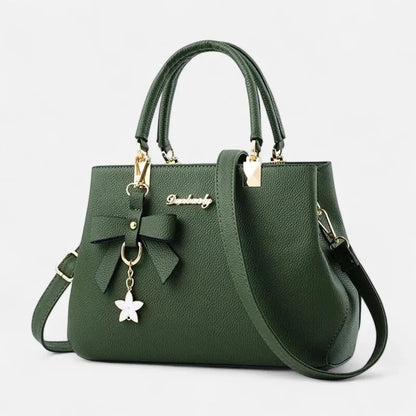 Léana | Small Bag with Bow & Flower Charm