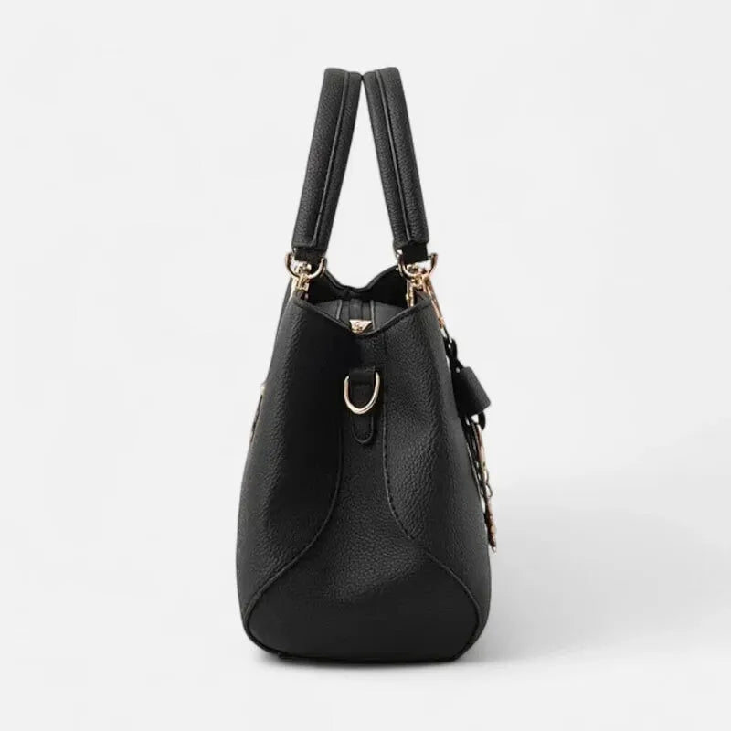 Léana | Small Bag with Bow & Flower Charm
