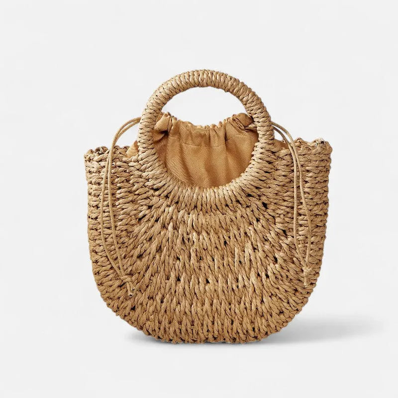 Léna | Small Straw Shoulder Bag