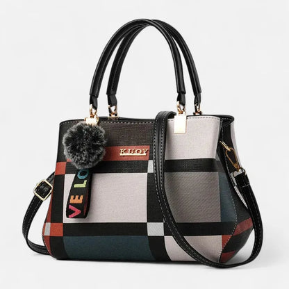 Livia | Shoulder Bag with Pompom Charm