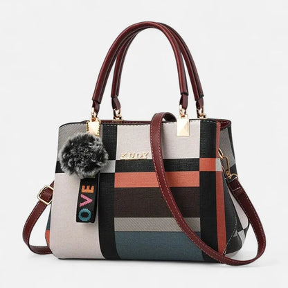 Livia | Shoulder Bag with Pompom Charm