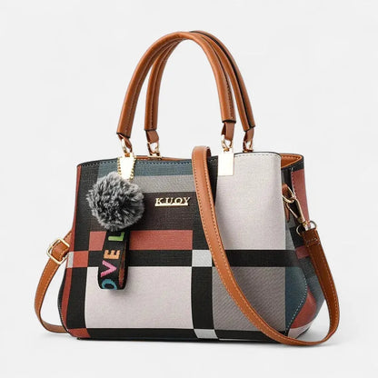 Livia | Shoulder Bag with Pompom Charm