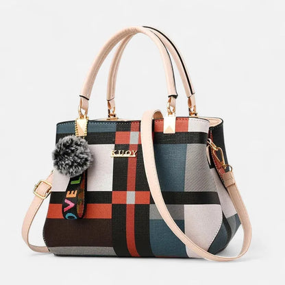 Livia | Shoulder Bag with Pompom Charm