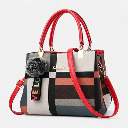 Livia | Shoulder Bag with Pompom Charm