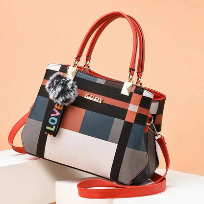 Livia | Shoulder Bag with Pompom Charm