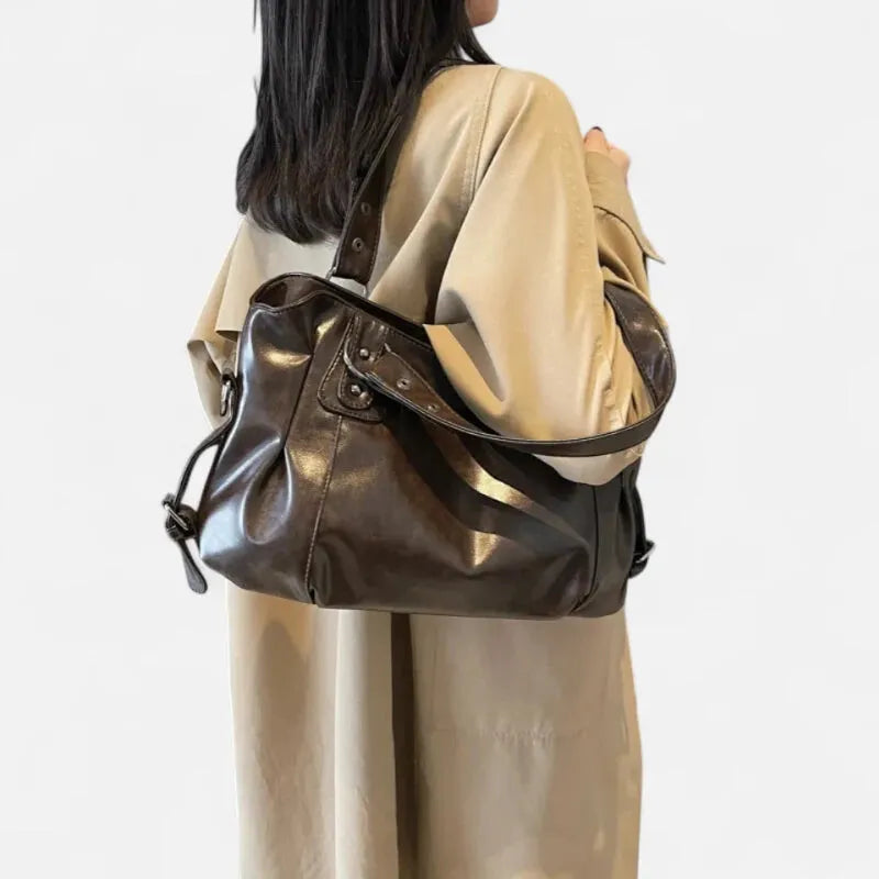 Louise | Large Retro Shoulder Bag