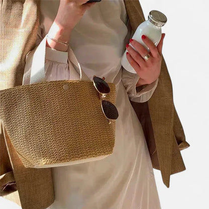 Louna | Woven Straw Bag