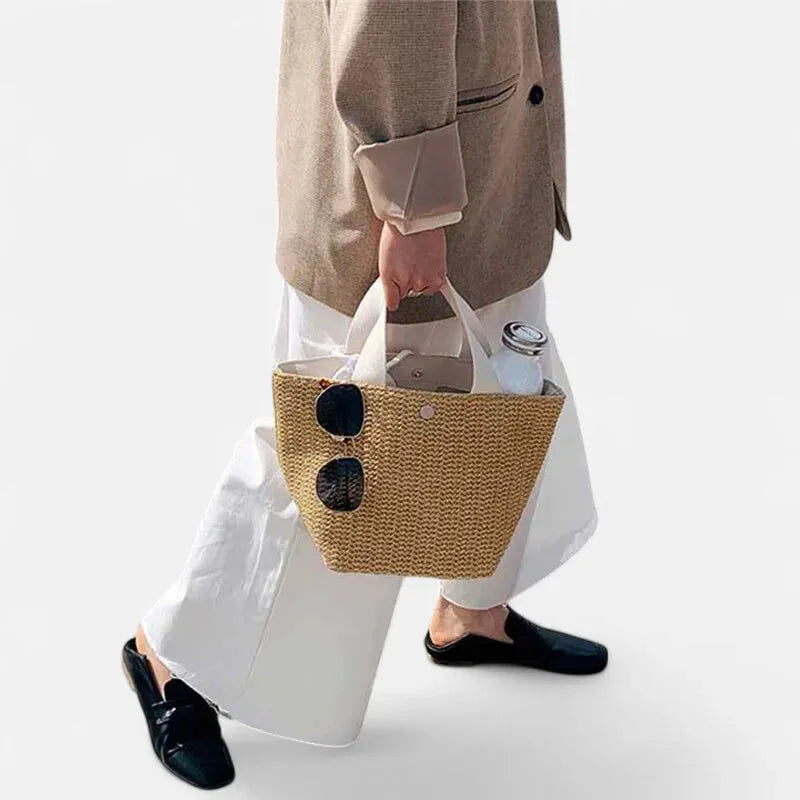 Louna | Woven Straw Bag