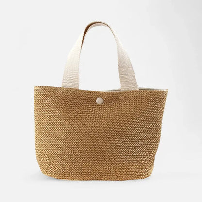 Louna | Woven Straw Bag