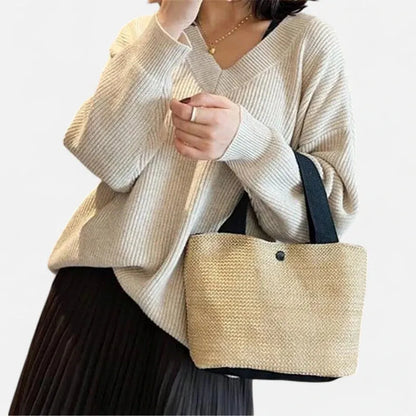 Louna | Woven Straw Bag