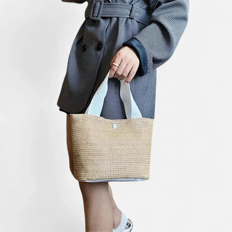 Louna | Woven Straw Bag