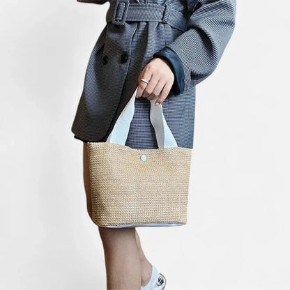 Louna | Woven Straw Bag
