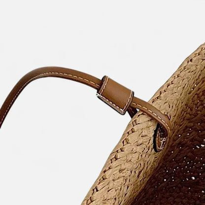 Louna | Large Straw Basket Tote