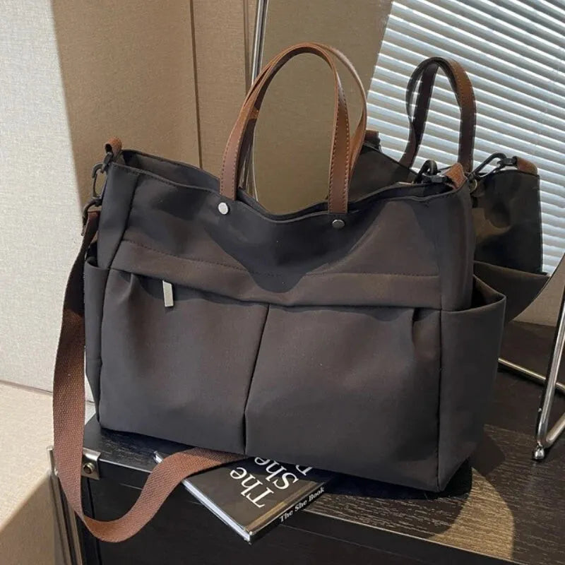 Maëlys | Nylon Multi-Pocket Tote