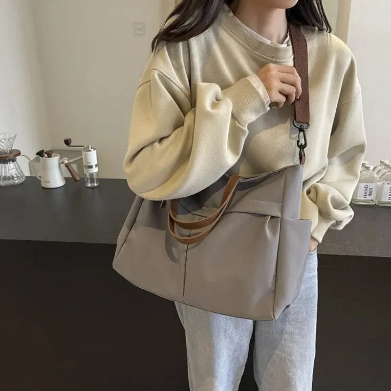 Maëlys | Nylon Multi-Pocket Tote