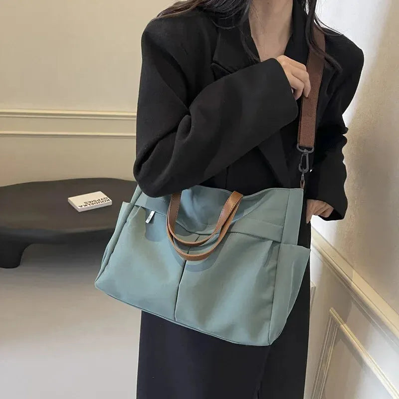 Maëlys | Nylon Multi-Pocket Tote