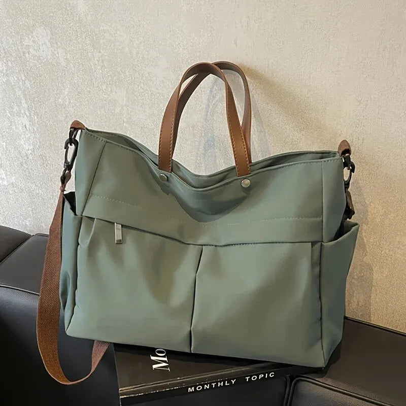 Maëlys | Nylon Multi-Pocket Tote