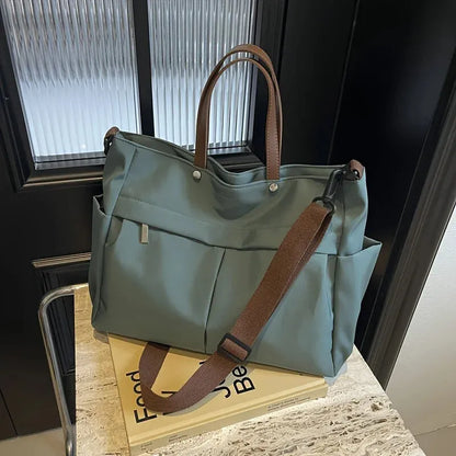 Maëlys | Nylon Multi-Pocket Tote