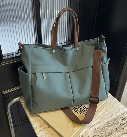 Maëlys | Nylon Multi-Pocket Tote