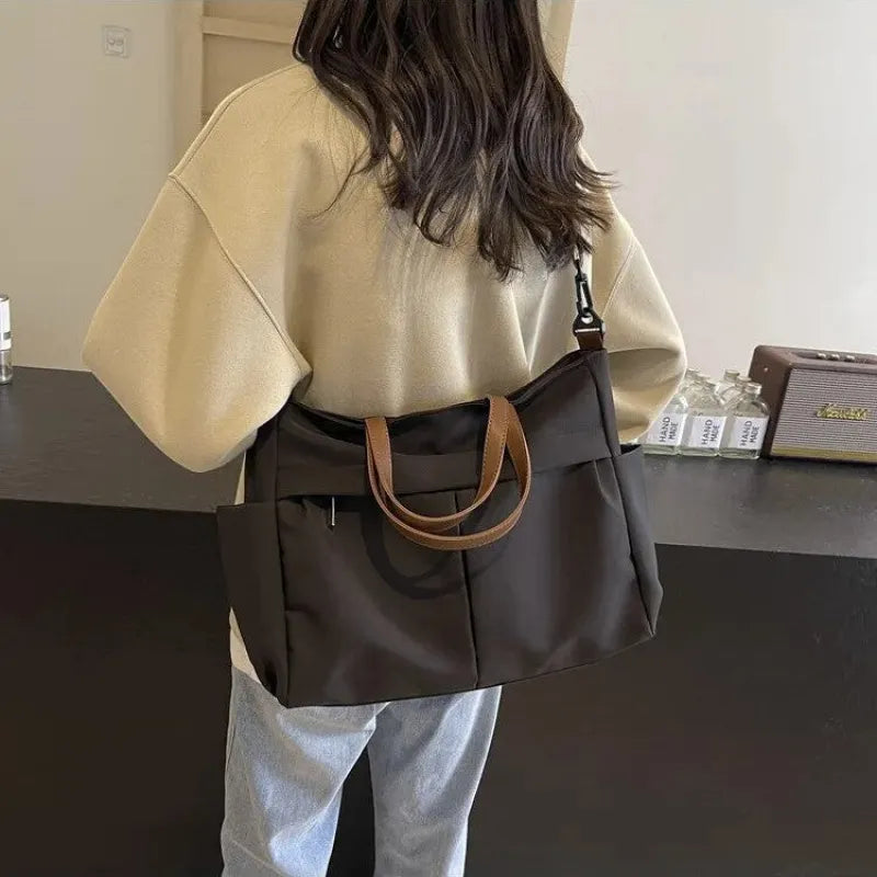 Maëlys | Nylon Multi-Pocket Tote