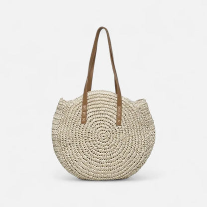 Maëva | Large Round Straw Bag