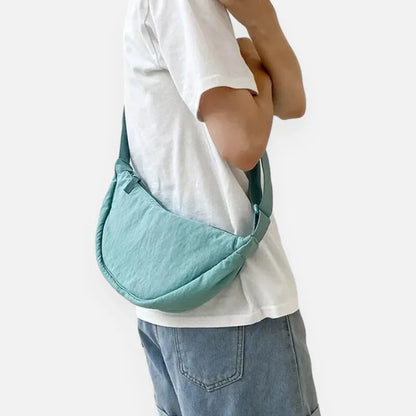 Monique | Half-Moon Fabric Belt Bag