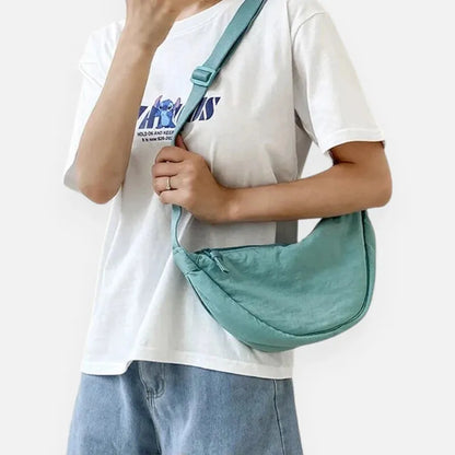 Monique | Half-Moon Fabric Belt Bag