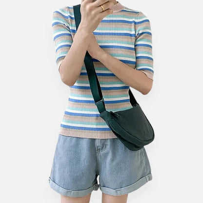 Monique | Half-Moon Fabric Belt Bag