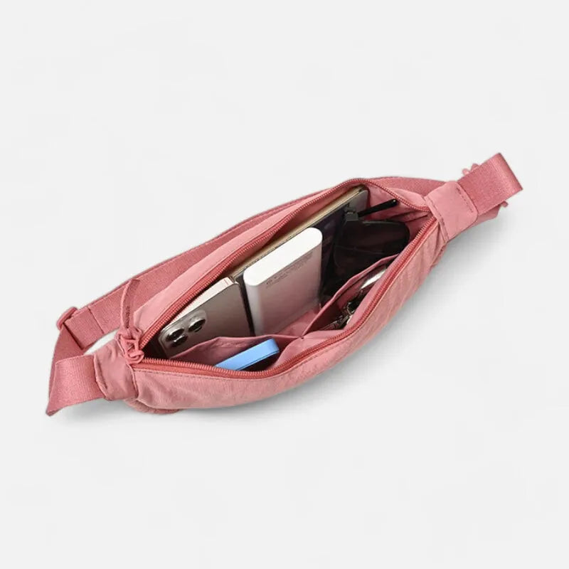 Monique | Half-Moon Fabric Belt Bag