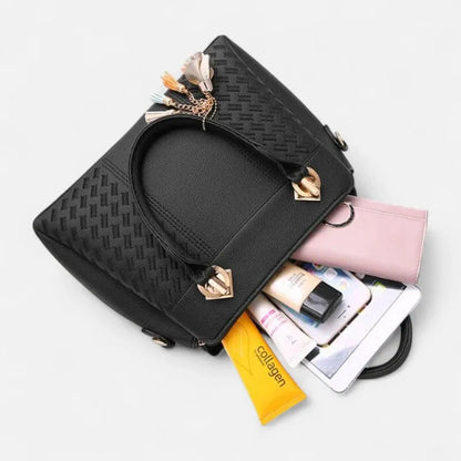 Morgane | Shoulder Bag with Gold Charm