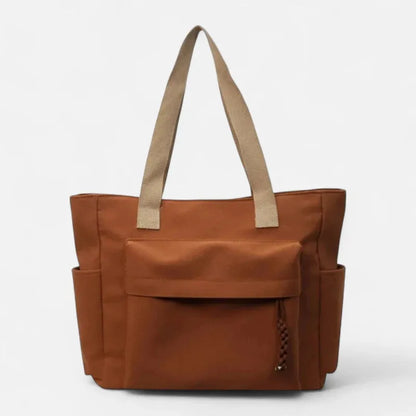 Romane | Large Canvas Multi-Pocket Tote