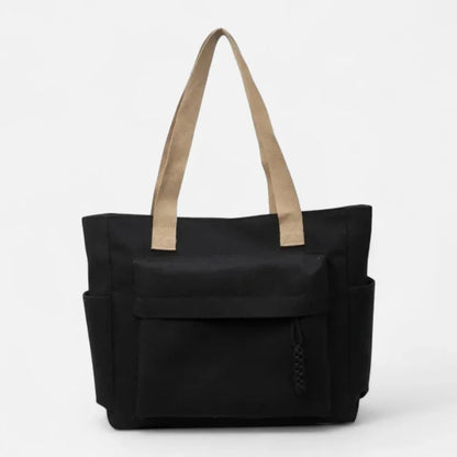 Romane | Large Canvas Multi-Pocket Tote