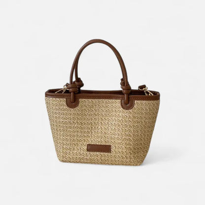 Sienna | Small Straw Shoulder Bag