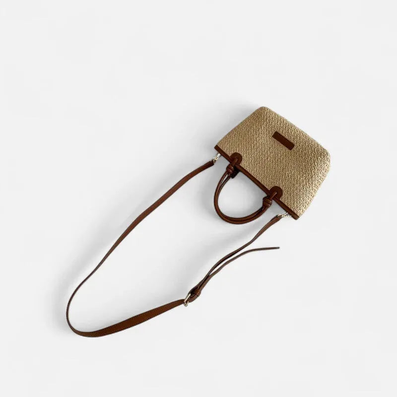 Sienna | Small Straw Shoulder Bag