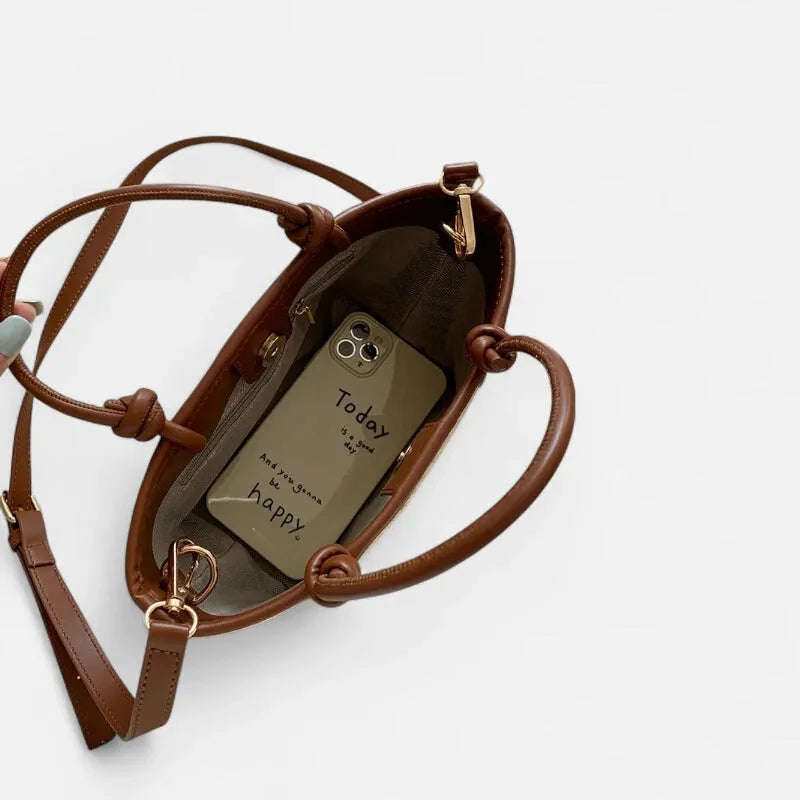 Sienna | Small Straw Shoulder Bag