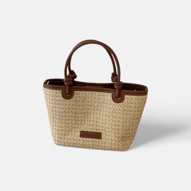 Sienna | Small Straw Shoulder Bag