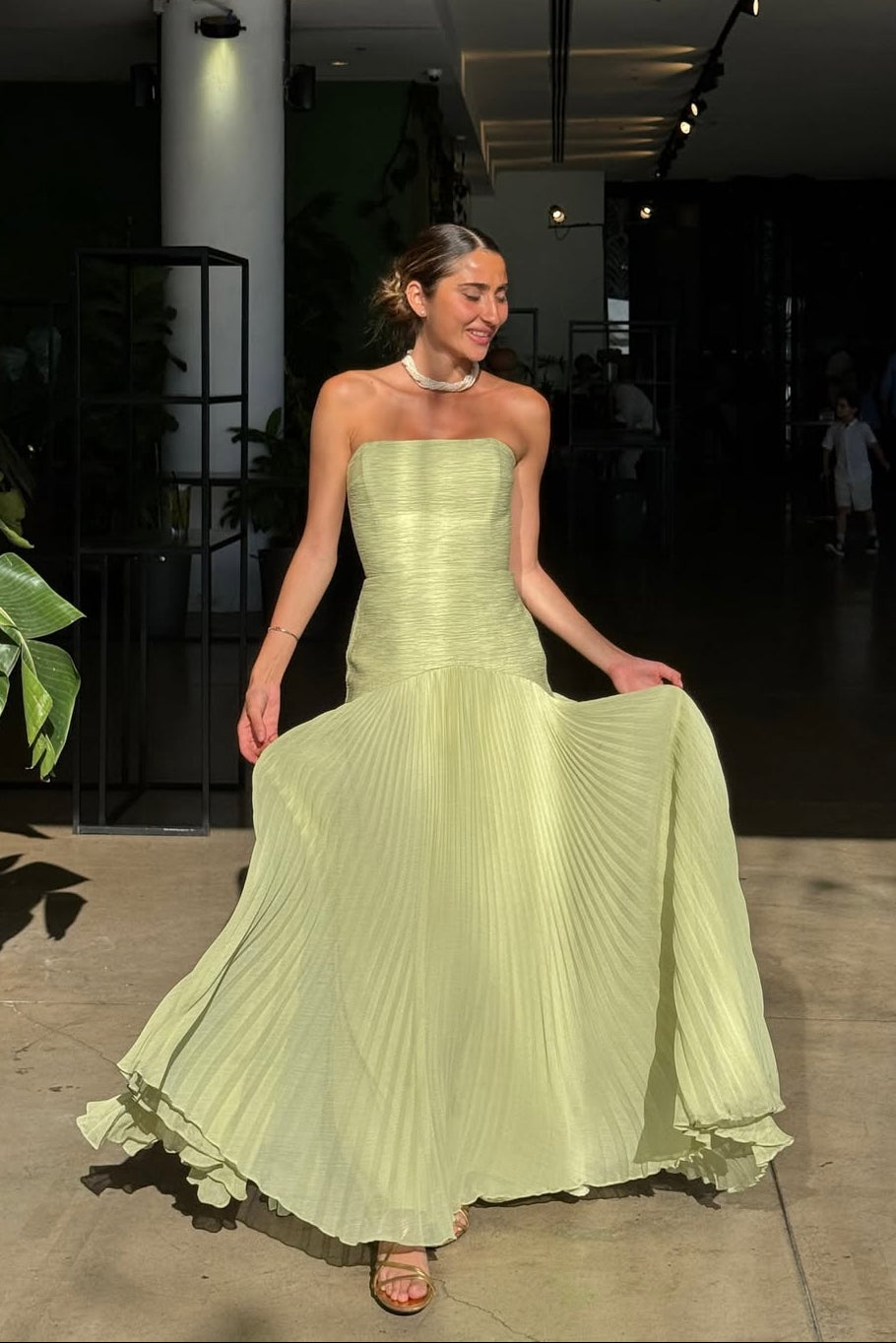 Palmora Society - Skyla | Vestido Maxi Palabra de Honor - foto 6